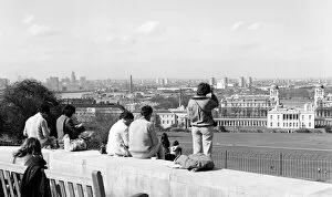 Images Dated 28th March 1981: Views of Greenwich Park. 28th March 1981