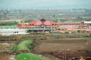 Views. Teesside Leisure Park. 31st March 1995. Feature, Graystone White & Sparrow Views. Teesside Leisure Park. 31st March 1995. Feature, Graystone White & Sparrow