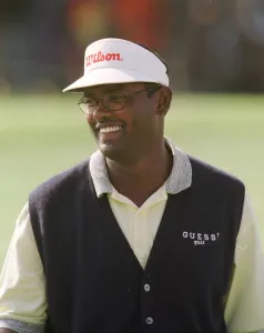 Vijay Singh at Open Golf Championship Birkdale 1998 during the first round Vijay Singh at Open Golf Championship Birkdale 1998 during the first round