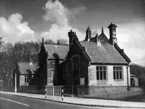 Village School, Knowsley Village, 28th March 1950 Village School, Knowsley Village, 28th March 1950