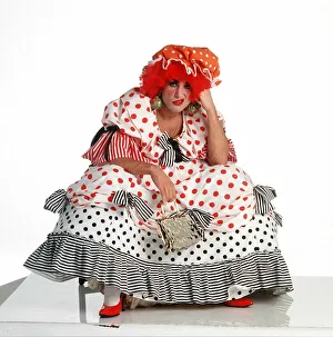 Vinnie Jones actor and former footballer in drag for panto season Vinnie Jones actor and former footballer in drag for panto season