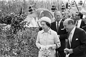Images Dated 2nd May 1984: The visit to Liverpool of Her Majesty Queen Elizabeth II and Prince Philip