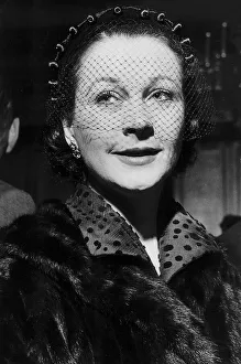 00140 Gallery: Vivien Leigh Actress at a cocktail party for the President