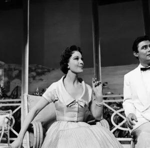 Vivien Leigh during rehearsals for the play South Sea Bubble, by Noel Coward Vivien Leigh during rehearsals for the play South Sea Bubble, by Noel Coward