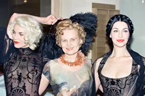 Vivienne Westwood at a showing of her fashion collection at Tall Orders, Soho, London Vivienne Westwood at a showing of her fashion collection at Tall Orders, Soho, London