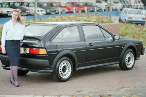 Images Dated 12th May 1989: A Volkswagen Scirocco. 12th May 1989