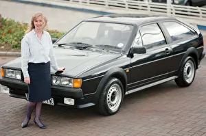 Images Dated 12th May 1989: A Volkswagen Scirocco. 12th May 1989