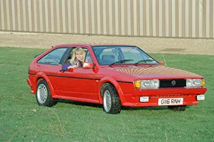A Volkswagen Scirocco GT11. 16th January 1991 A Volkswagen Scirocco GT11. 16th January 1991