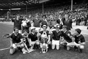 00229 Gallery: VS Rugby Football Club celebrate after beating Halesowen to win the FA Vase at Wembley