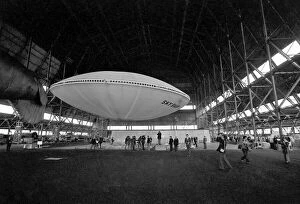 Flying Saucers Gallery: VVery quietly, the worlds first flying Saucer, or Skyship as its designers prefer to call