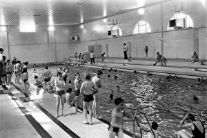 Wallsend Swimming Baths re-opens after an extensive modernisation. 28th July 1980