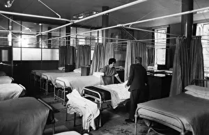 Ward B3 at Rubery Hill Hospital, Birmingham, 11th August 1969 Ward B3 at Rubery Hill Hospital, Birmingham, 11th August 1969