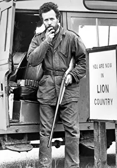 Images Dated 1st April 1978: One of the wardens at Lambton Pleasure Park ready to intervene if the public are in