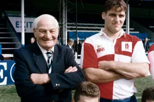 Warwickshire match secretary Harry Walker. September 1993 Warwickshire match secretary Harry Walker. September 1993