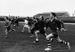 Warwickshire Rugby Union Training Circa 1965 Warwickshire Rugby Union Training Circa 1965