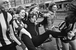 Watford Ladies football team played an exhibition match in Watford High Street in aid of Watford Ladies football team played an exhibition match in Watford High Street in aid of