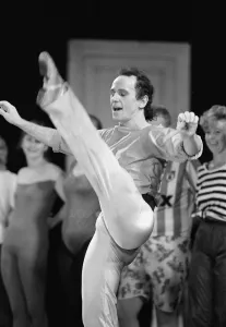 01239 Gallery: Wayne Sleep attends a dance class and demonstration at The Theatre Royal in Newcastle