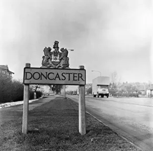 Welcome to Doncaster, South Yorkshire. 5th April 1962 Welcome to Doncaster, South Yorkshire. 5th April 1962