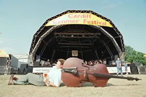 Images Dated 11th August 1995: The Welsh National Opera Orchestra, (The WNO) will be appearing at The Cardiff Festival