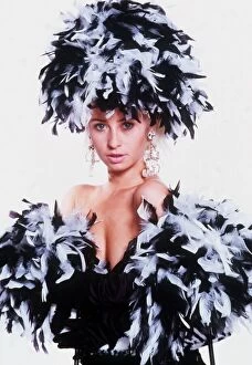 Wendy James pop singer with group Transvision Vamp 1989