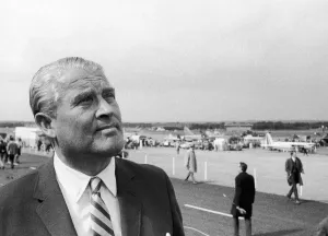 Wernher Von Braun the former German rocket scientist who is credited with the invention Wernher Von Braun the former German rocket scientist who is credited with the invention