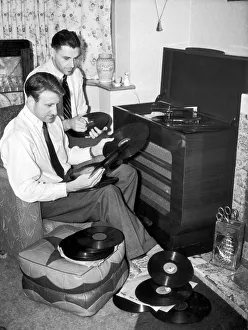 West Bromwich Albion footballer Ray Barlow at home playing records West Bromwich Albion footballer Ray Barlow at home playing records