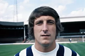 Images Dated 1st August 1972: West Bromwich Albion footballer Tony Brown poses for a portrait at a photocall at The