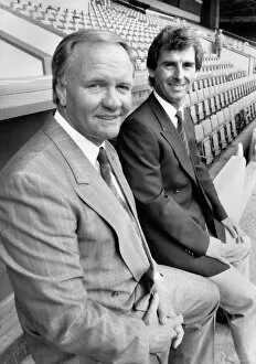 West Bromwich Albion manager Ron Atkinson with new signing Colin Addisson at