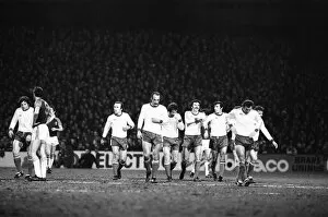 Images Dated 4th March 1981: West Ham 1-4 Dinamo, Tbilisi, European Cup Winners Cup, Quarter final 1st Leg