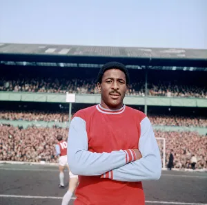 West Ham United footballer Clyde Best poses before a league match at Upton Park West Ham United footballer Clyde Best poses before a league match at Upton Park