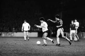 West Ham United v Tottenham Hotspur league match at Upton Park 1st January 1983 West Ham United v Tottenham Hotspur league match at Upton Park 1st January 1983