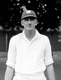 Images Dated 7th October 2010: West Indian cricket team in England in 1933 Teddy Hoad, opening batsman