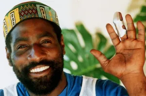 Images Dated 22nd January 1990: West Indies cricketer Viv Richards pictured at his home in Antigua