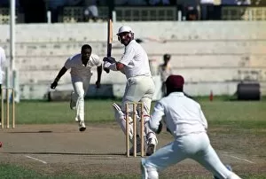 Images Dated 12th February 1990: West Indies v. England. One Day International. February 1990 90-0872-131
