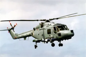 A Westland Lynx helicopter, operated by the Royal Navy. Circa : 1992 A Westland Lynx helicopter, operated by the Royal Navy. Circa : 1992