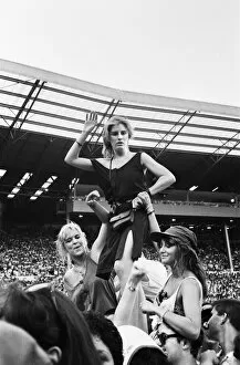 Images Dated 28th June 1986: Wham. The Farewell Concert at Wembley Stadium, London England (Picture