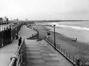 Whitley Bay promenade, Tyne and Wear. 20th July 1961 Whitley Bay promenade, Tyne and Wear. 20th July 1961