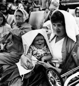 Who cares about the rain-when there's a towel and a pram apron about Who cares about the rain-when there's a towel and a pram apron about