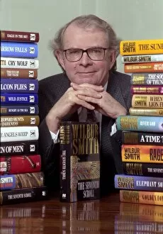 Images Dated 1st March 1995: WILBUR SMITH - AUTHOR 01 / 03 / 1995