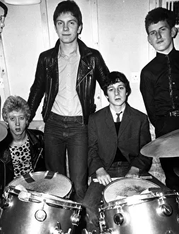 Images Dated 16th October 1981: The Wild Boys who were a Coventry punk band. 1981