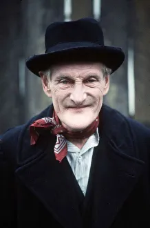 Core202 Gallery: Wilfred Brambell Actor in TV series Steptoe and son on location in North Kensington DBase