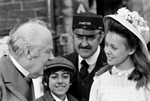 Images Dated 20th May 1970: William Mervyn, Gary Warren, Bernard Cribbins and Jenny Agutter on the set of '