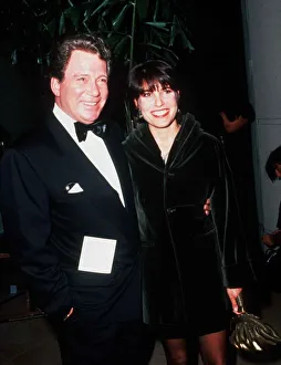 Images Dated 1st February 1992: William Shatner actor with his wife 1992