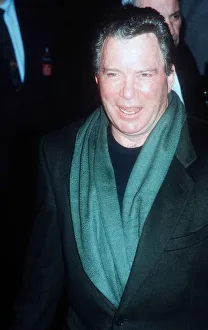 William Shatner American actor at film premiere 1995 Star Trek William Shatner American actor at film premiere 1995 Star Trek