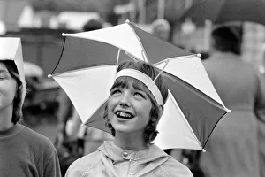 Wimbledon 1980: 2nd day. Funny hats. June 1980 80-3290-016 Wimbledon 1980: 2nd day. Funny hats. June 1980 80-3290-016