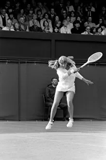 Images Dated 24th June 1980: Wimbledon 1980: 2nd day. Tracey Austin vs. Miss A. Moulton