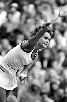 Images Dated 25th June 1980: Wimbledon 80, 3rd Day. June 1980 80-3308-022