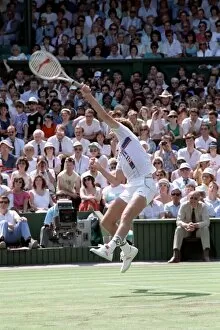 Images Dated 23rd June 1988: Wimbledon. Jimmy Connors. June 1988 88-3372-075