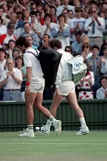 Images Dated 23rd June 1988: Wimbledon. John McEnroe. June 1988 88-3372-133