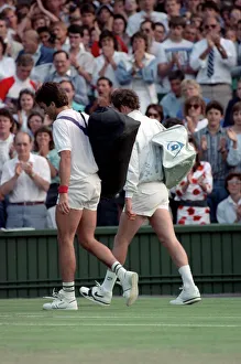 Images Dated 23rd June 1988: Wimbledon. John McEnroe. June 1988 88-3372-133